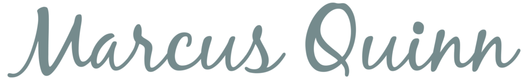 MarcusQuinn.com signature logo